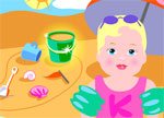 Free Online Kid Games: Barbie Let's Baby-sit Baby Krissy Game